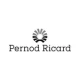 Logo du groupement d'entreprises Pernod Ricard Noir et Blanc